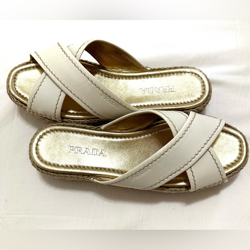 Authentic Prada Espadrilles